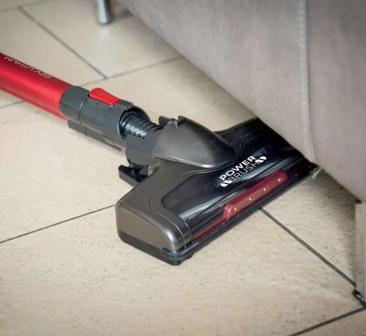 Kenwood Cordless Vacuum Cleaner 2-in-1 Upright Stick Vacuum Cleaner + Handheld Vacuum Cleaner with 22.2V Li-ion Battery 160W Suction Power 45 Minutes Run Time for Multi Surface SVM12.000RD