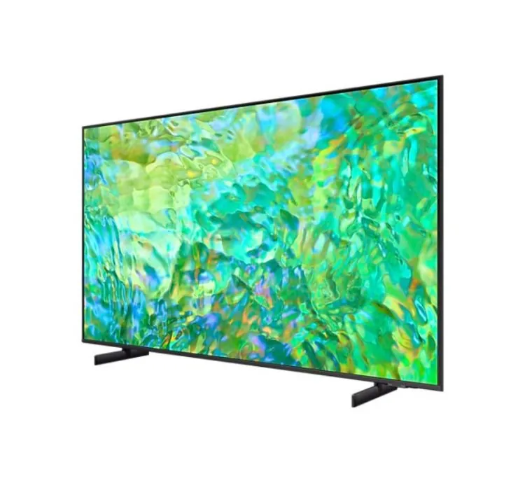 Samsung 85" Crystal UHD 4K Smart TV Series CU8000 with Air Slim Design, OTS Lite, Smart Hub, Q-Symphony, Motion Xcelerator, SolarCell Remote 85CU8000