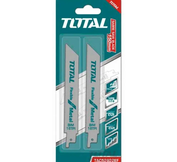 Total Reciprocating Saw Blade for Metal TAC52922EF