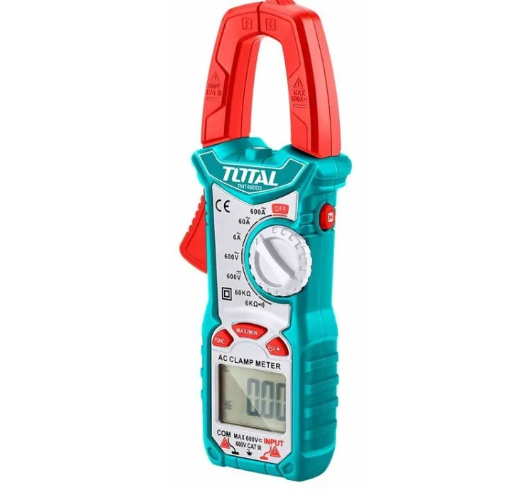 Total Digital AC Clamp Meter 6000 Counts TMT46003