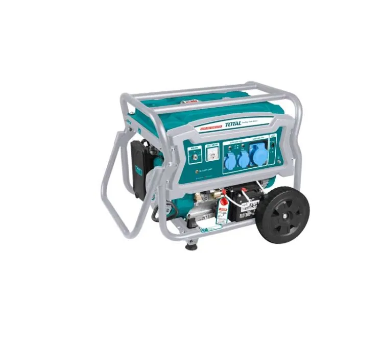 Total Petrol Generator 6.5kW 4 Stroke Pull & Electric Start TP165006-8