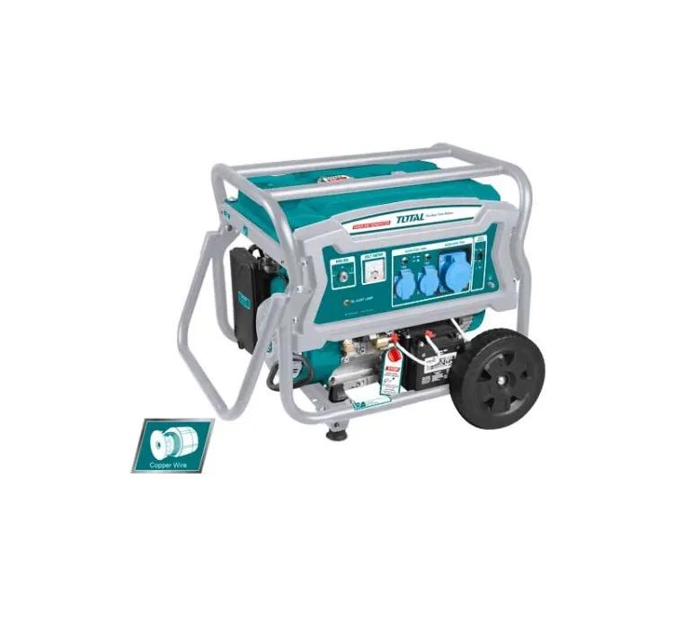 Total Petrol Generator 6.5kW 4 Stroke Pull & Electric Start TP165006-8