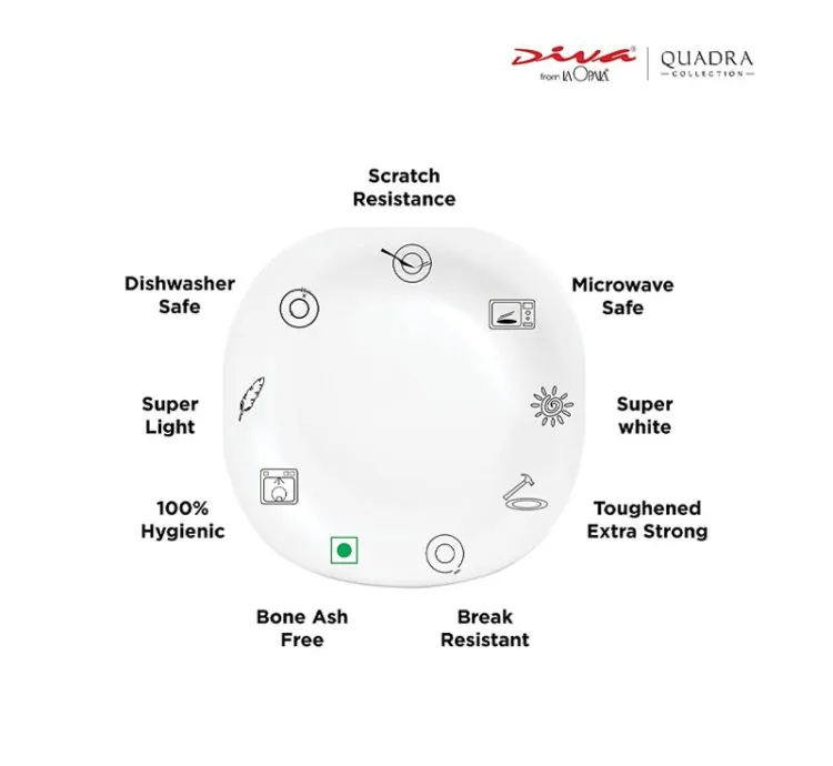 La Opala Cup & Saucer 6pcs Set Citron Weave 220ml LW022