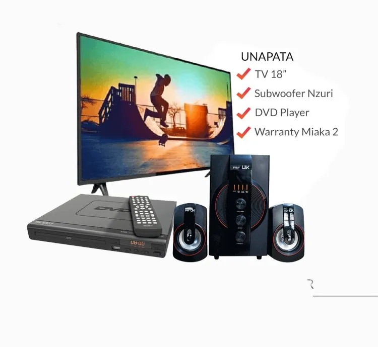 MR UK 3 In 1 Bando Bundle Tv,Subwoofer And Dvd Player Tanzania