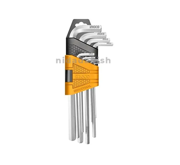 Ingco Hex Key 9pcs HHK11091