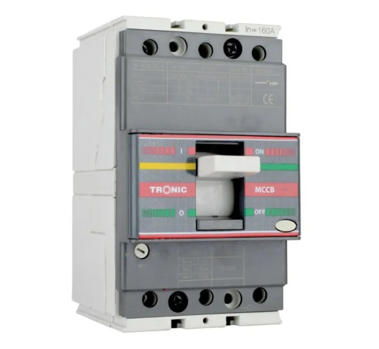 Tronic MCCB 160 Amps 3 Pole Adjustable