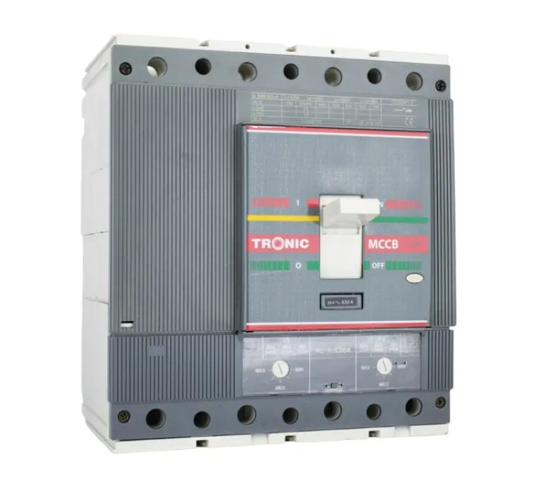Tronic MCCB 630 Amps 4 Pole Adjustable