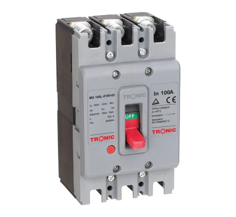 Tronic MCCB 63Amps 3 Pole