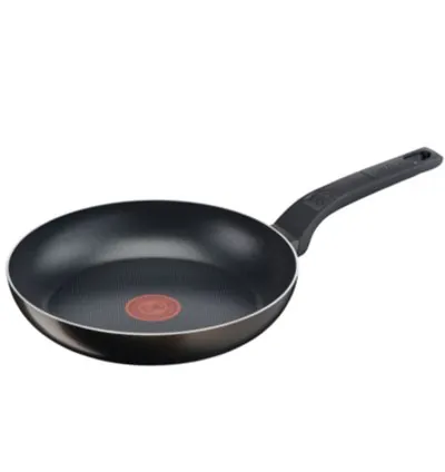 Tefal Easy Cook Frypan 32cm Titanium Non Stick Thermo Signal 100% Safe Cooking Pan Suitable for All Heat Sources Except Induction B5540802