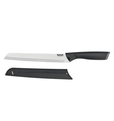 Tefal Comfort Bread Knife 20cm Ideal For Slicing Bread All Types of Food High Performance Stainless Steel K2213404