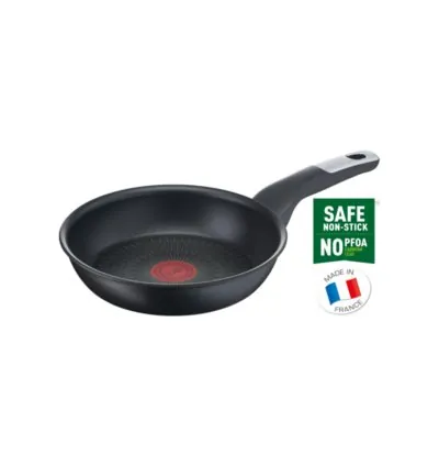 Tefal Unlimited Frypan 24cm Titanium Non Stick Anti Scratch All Hobs Safe Non Stick G6 Unlimited Cast Aluminum G2550402