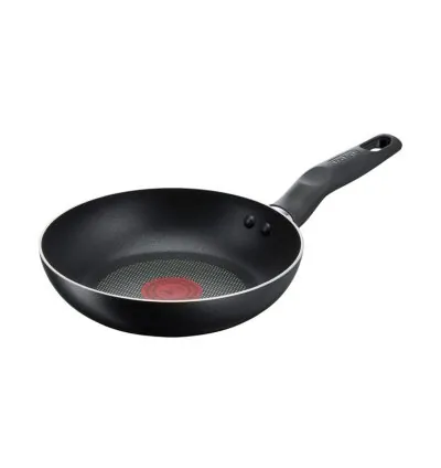 Tefal Super Cook Frypan 26cm Non Stick Thermo Signal 100% Safe Frying Pan Black Aluminium B4590584