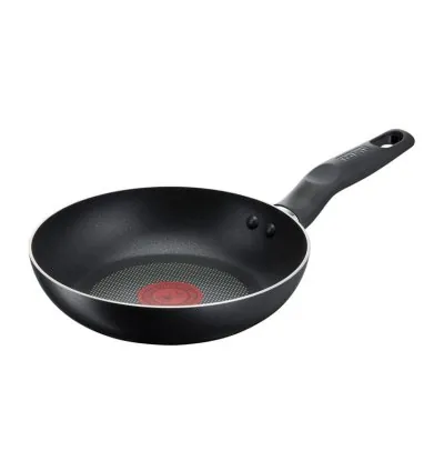 Tefal Super Cook Frypan 28cm Non Stick Thermo Signal 100% Safe Frying Pan Black Aluminium B4590684