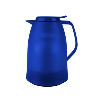 Tefal Mambo Jug Blue 1 Liter Insulated Thermos Vacuum Flask Plastic-Polypropylenex (PP) Glass Liner K3033112