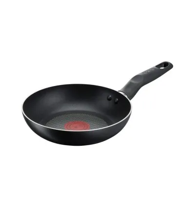 Tefal Super Cook Frypan 24cm Non Stick Thermo Signal 100% Safe Frying Pan Black Aluminium B4590484