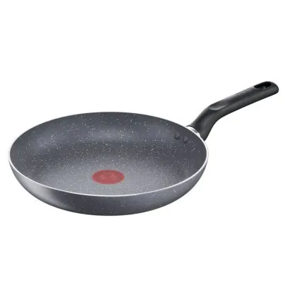 Tefal Natura Stone Frypan 24cm Non Stick Thermo Signal 100% Safe Frying Pan Mineralia Healthy Cooking B2260495