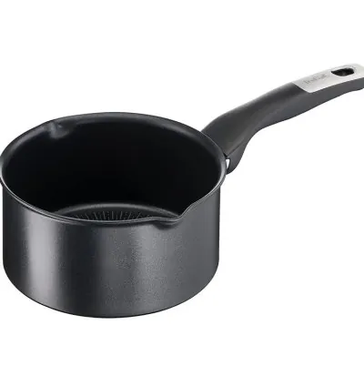 Tefal Unlimited Saucepan 20 CM All Hobs Titanium Non Stick Anti Scratch Safe Non Stick G6 Unlimited Round Saucepan With Pouring Edge Pan Cast Aluminum G2553002