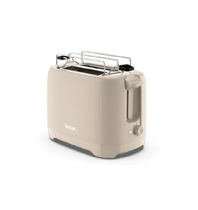 Tefal Morning 2 Slot Toaster 850W with Bun Warmer 7 Browning Levels Stop Function Plastic Body TT2M1B27