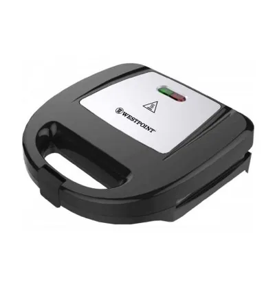 Westpoint Sandwich Maker 2 Slice 820W Stainless Steel WSMC-6817.NDR
