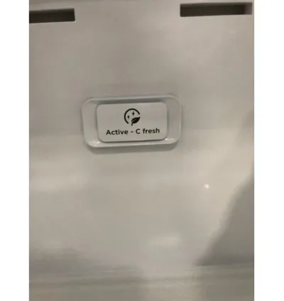 Westpoint Refrigerator 314L No Frost Glass Shelves 2 Doors Dark Inox WNMN-3522.EZ