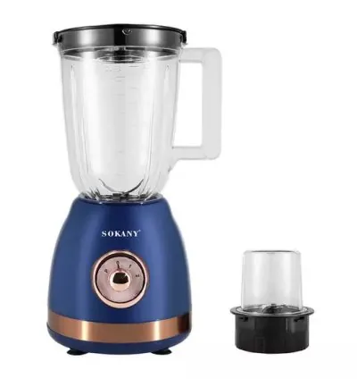 Sokany Blender & Grinder 2in1 1.5L With Automatic Pulp Ejection Juice Extractor 28000RP