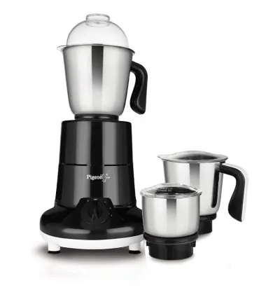 Pigeon Mixer Grinder 750w Stainless Steel Jar Copper Motor ?Removable Jar Compact design 1.5L 1.0L 0.4L Jars Especial