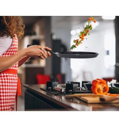 Pigeon Aluminium Non Stick Flat Tawa Forged 27CM Non Induction Base All Stove Compatible 280 Special