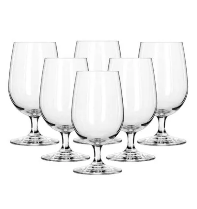 Ocean Wine Glass 6pcs Madison Water Goblet 425ml Fine Rim Stemware 1015G15L