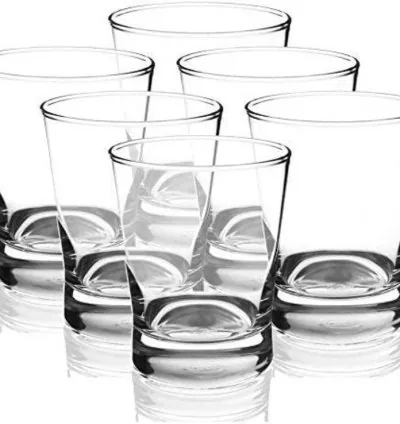 Ocean Glass 6pcs Ethan Double Rock 360ml Whisky Tumbler 1B21413L