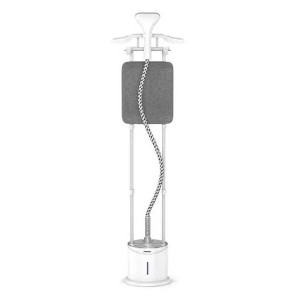 Nikai Garment Steamer 2000W 10 Steam Levels 55 Min Continues Steam 2L Tank 2-in-1 Double Aluminium Extendable Poles & Ironing Board NGS892AB