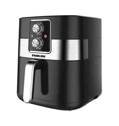 Nikai Air Fryer 3.5L 1300w 30min Timer With Basket Low Oil Cool Touch Temperature Adjustable Low Oil Fryer Healthy Fryer NAF788A-2