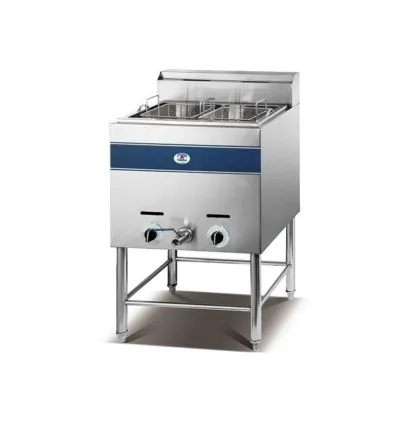 Nadstar Deep Fryer Gas 1 Side 30L 2 Basket HGF-74