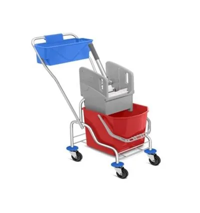 Hunts Chromium Mop and Bucket Trolley CHRTRL1-KB