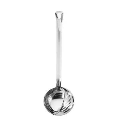 Nadstar Stainless Steel Hot Pot Soup Spoon Strainer Scoops Spoon Slotted Strainer Ladle Gravy Ladle Colander Kitchen D198