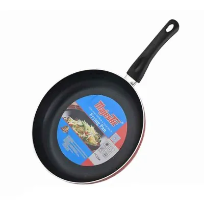 Nadstar Frypan 28CM Nonstick Interior For Low Fat Healthy Cooking Stainless Steel Fitting Extra Heavy Ceramic Gas Electric & Hob FP28