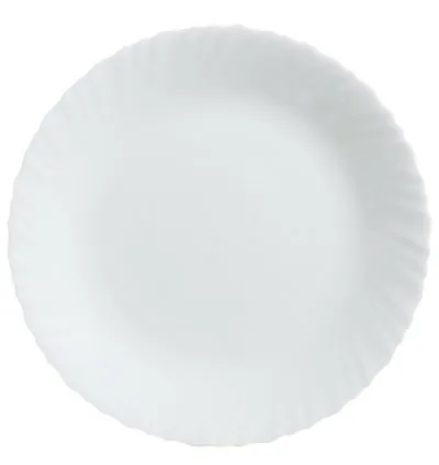 Luminarc Feston White Dinner Plate 25cm 6pcs P4082