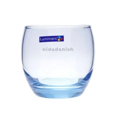 Luminarc Salto Solid Color Old Fashion Tumbler 6pcs 32cl/320ml Ice Blue J1584