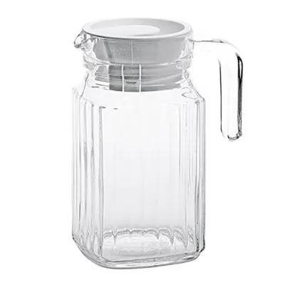 Luminarc Jug Quadro Fridge 0.5L with White Lid V3615/V4067