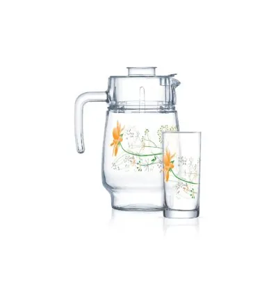 Luminarc Ziva Peach 7pc Water Set V1302