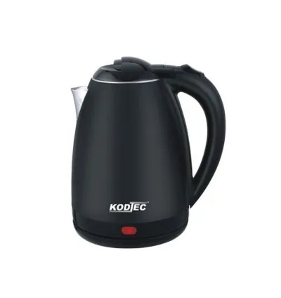 Kodtec Electric Kettle Jug 1.8L 1500W with Plastic Cover Black KT-6018b