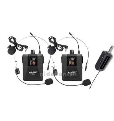 Kodtec Wireless Microphone 75 Meter 725g KT-6102U