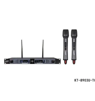 Kodtec Wireless Microphone Rechargeable with Travel Case KT-8903U-TC