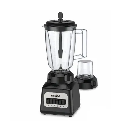 Kodtec Blender 1.5L Plastic Jar 350W with 1 Mill Unbreakable KT-3018BL