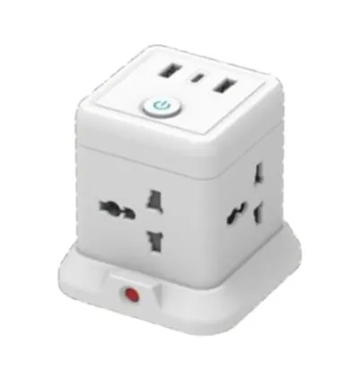 Kodtec Extension Socket 4-Way 3USB Ports KT1535UET