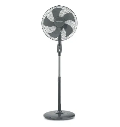 Kenwood Stand Fan 16" 50W with Plastic Blade 3 Speed Settings Oscillation Function Adjustable Height IFP55.A0SI