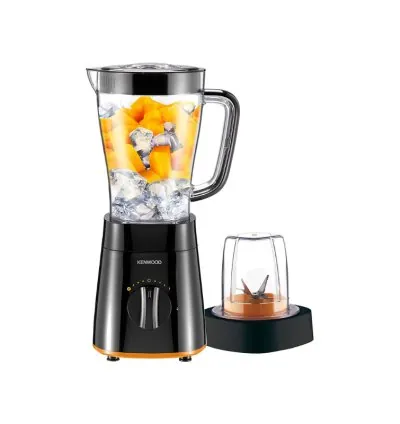 Kenwood Blender 2L Plastic Jar 500W with Mill & 2 Speed Pulse & Ice Crush Function BLP15.150BK