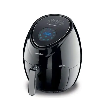 Kenwood Digital Air Fryer 1.7KG 3.8L XL Capacity 1500W with Recipe Book Rapid Hot Air Circulation Technology for Frying Grilling Broiling Roasting Baking and Toasting HFP30.000BK