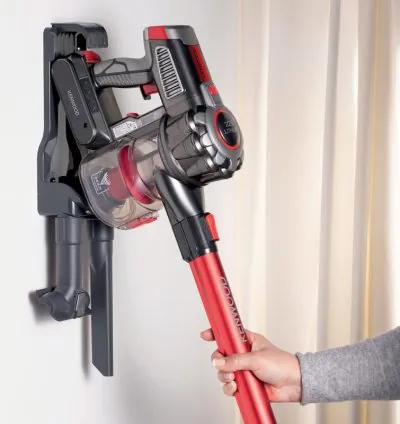 Kenwood Cordless Vacuum Cleaner 2-in-1 Upright Stick Vacuum Cleaner + Handheld Vacuum Cleaner with 22.2V Li-ion Battery 160W Suction Power 45 Minutes Run Time for Multi Surface SVM12.000RD