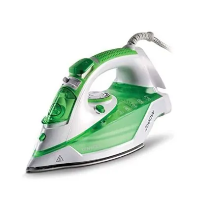 Kenwood Steam Iron 2600W with Ceramic Soleplate Anti-Drip Anti-Calc Self Clean Continuous Steam Burst Spray Function STP70.000WG
