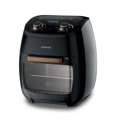 Kenwood Air Fryer Oven 11L 2000W Multi-Functional Air Fryer Cum Microwave Oven For Frying Grilling Broiling Roasting Baking Toasting Heating And Defrosting HFP90.000BK